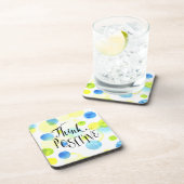 Positief denken bier onderzetter (Rechterzijde)