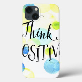 Positief denken iPhone 13 hoesje