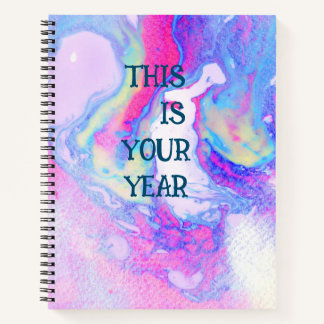 Positief denken en persoonlijke groei cultiveren notitieboek