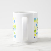 Positief denken grote koffiekop (Achterkant)