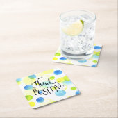 Positief denken kartonnen onderzetters (Insitu)