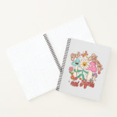 Positief denken - Kies bloemen, niet gevechten Notitieboek (Binnen)