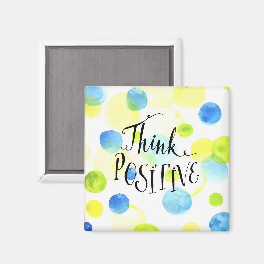 Positief denken magneet (Voorkant / Achterkant)