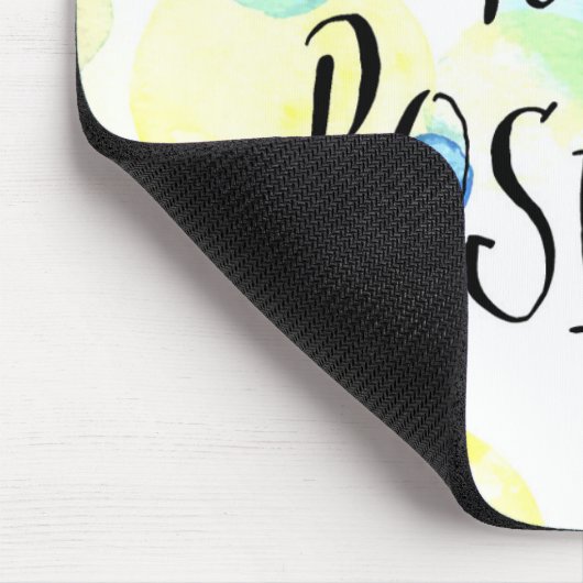 Positief denken muismat (Hoek)