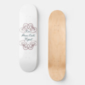 Positief denken persoonlijk skateboard (Voorkant)