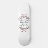 Positief denken persoonlijk skateboard (Voorkant)