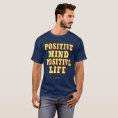 🌟 POSITIEF DENKEN, POSITIEF LEVEN T-SHIRT (Voorkant volledig)