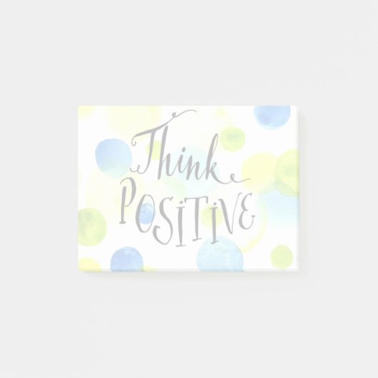 Positief denken post-it® notes (Voorkant)
