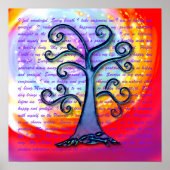 Positief denken poster (Voorkant)