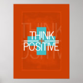 Positief denken poster (Voorkant)