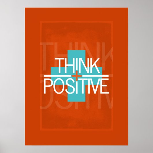 Positief denken poster (Voorkant)
