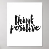 Positief denken poster (Voorkant)