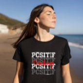 Positief denken t-shirt