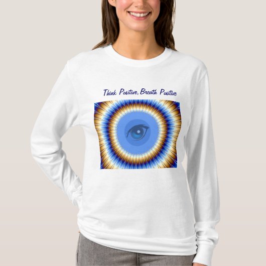 Positief denken_ t-shirt (Voorkant)