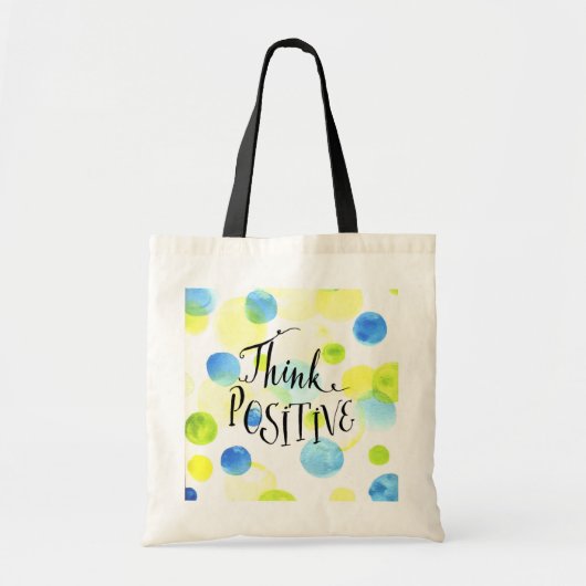 Positief denken tote bag (Voorkant)