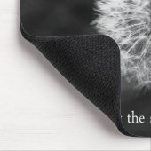 Positief denkend Gezegde met Dandelion Muismat (Hoek)