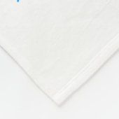 Positief denkende bijen positieve stolling fleece deken (Hoek)