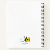 Positief denkende bijen positieve stolling notitieboek (Achterkant)