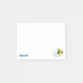 Positief denkende bijen positieve stolling post-it® notes (Voorkant)