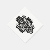 Positief depressieve partij Napkins Servet (Hoek)