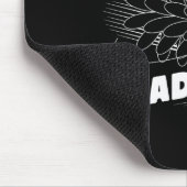 Positief, energie straalt positief citaat inspirat muismat (Hoek)