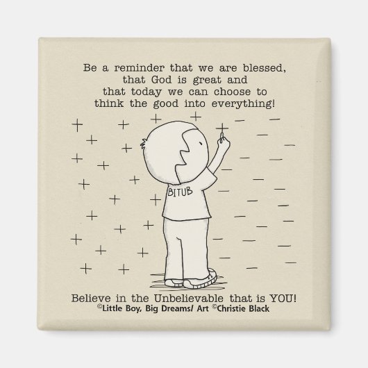 Positief geblesseerd magneet (Voorkant)