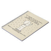 Positief geblesseerd notitieboek (Linkerzijde)