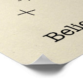 Positief geblesseerd poster (Hoek)