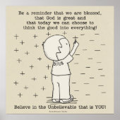 Positief geblesseerd poster (Voorkant)