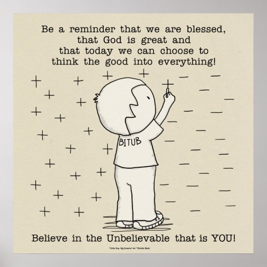 Positief geblesseerd poster (Voorkant)