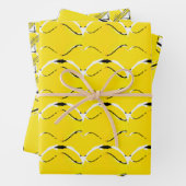 Positief geel inpakpapier vel (In situ)