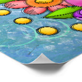 Positief geladen Poster van tandwielventilator (Hoek)