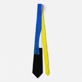 Positief gele vibes - minimalistisch Stropdas (Voorkant)