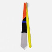 Positief gele vibes - minimalistisch Stropdas (Voorkant)
