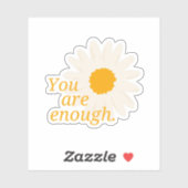 Positief genoeg - Inspirerend offertes Sticker (Vel)