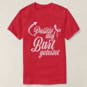 Positief getest op slijtvastig ontwerp t-shirt (Design voorkant)