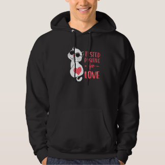Positief getest voor liefdesparen C Hoodie