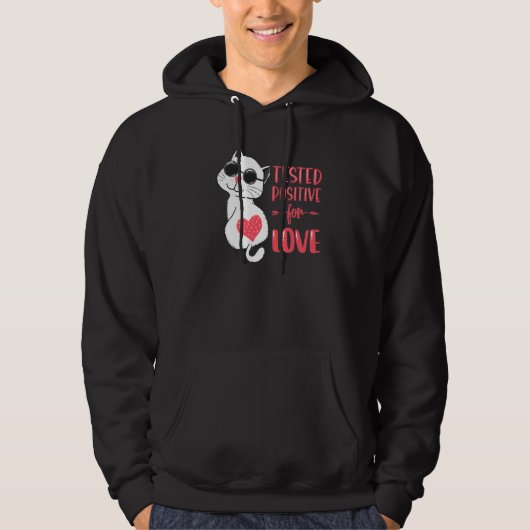 Positief getest voor liefdesparen C Hoodie (Voorkant)