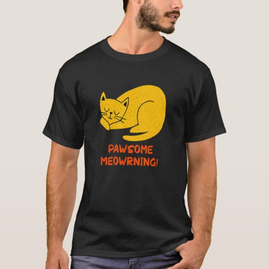 Positief geweldige verwarmingskat Kat Positief Keu T-shirt (Voorkant)