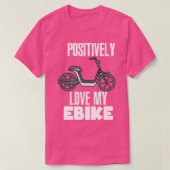 Positief hou van mijn eBike T-shirt (Design voorkant)