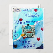 Positief Inspirerend Briefkaart - (Voorkant / Achterkant)