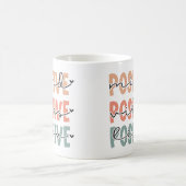 Positief Inspirerend citaat van het Leven van Leve Koffiemok (Center)