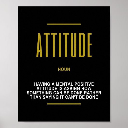Positief Inspirerend citaat voor hoogte Poster (Voorkant)