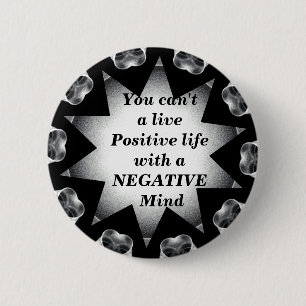 Positief leven_Button Ronde Button 5,7 Cm