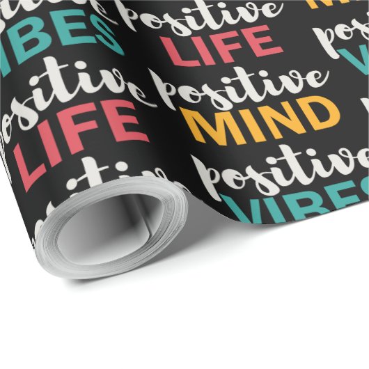 Positief leven cadeaupapier (Rol Hoek)