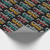 Positief leven cadeaupapier (Hoek)