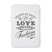 Positief lichaamsAfbeelding, hou van je huid Badmat (Voorkant Verticaal)