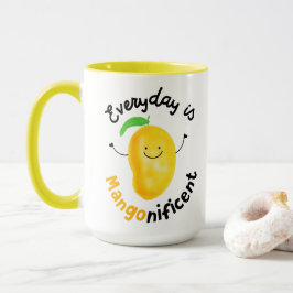 Positief Mango Pun - Elke dag is misleidend Mok