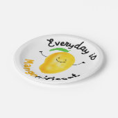 Positief Mango Pun - Elke dag is misleidend Papieren Bordje (Gekanteld)