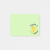 Positief Mango Pun - Elke dag is misleidend Post-it® Notes (Voorkant)